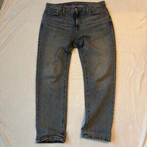 Outerknown Local Straight Fit Jeans - Baja Blue - Size 34 x 32